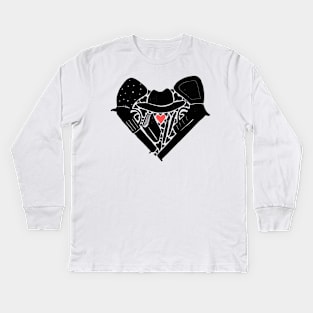 Westworld love Kids Long Sleeve T-Shirt